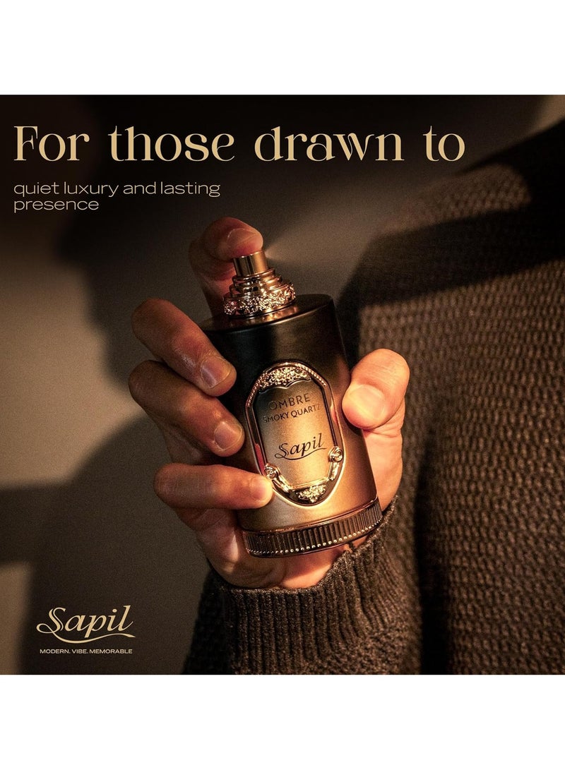 sapil Ombre Smoky Quartz Eau De Parfum For Unisex - 100 ML - Image 5